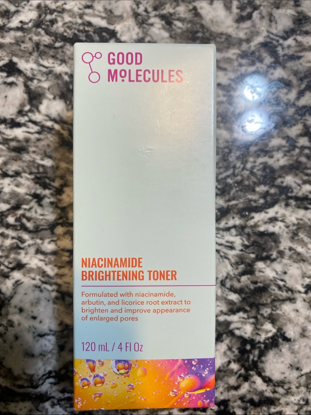 Good Molecules Niacinamide Brightening Toner — White & Orange